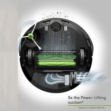 iRobot Roomba E5 (5150) Robot Vacuum - Wi-Fi Connected, Compatible with Alexa, Ideal for Pet Hair, Carpets, Hard, Self-Charging Robotic Vacuum, Black (Renewed)