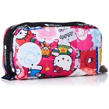 LeSportsac Collector Exclusive Rectangular Cosmetic Bag/Pouch Style 6511/Color G631