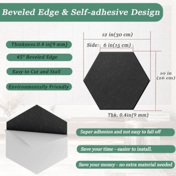 Hexagonal Acoustic Panels for Enhanced Sound Absorption and Design