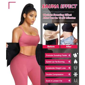 TrainingGirl Women Waist Trainer Cincher Corset for Effective Weight Loss