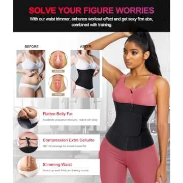 TrainingGirl Women Waist Trainer for Weight Loss
