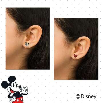 Disney Mickey & Minnie Mouse Earrings Pack - 16 Pairs