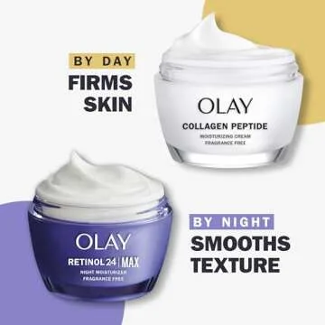 Olay Collagen Peptide Face Moisturizer for Women, Non-Greasy