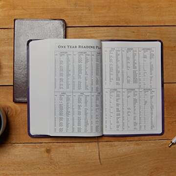 KJV Holy Bible: Value Large Print Thinline, Gray Leathersoft, Red Letter, Comfort Print: King James Version