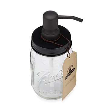 Jarmazing Mason Jar Soap Dispenser - 16 oz Stylish & Durable
