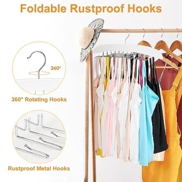 Upgrade Tank Top Hanger for Closet Storage and Organization