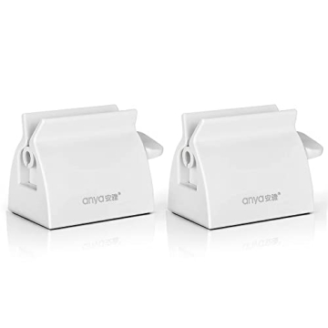 2pcs Rolling Tube Toothpaste Squeezer - Efficient Bathroom Organizer