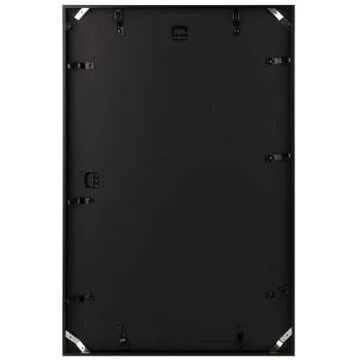 Frametory 16x24 Aluminum Picture Frame with Removable Mat