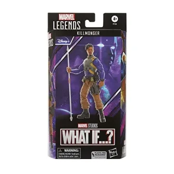 Marvel Legends Killmonger What If Action Figure Collectible