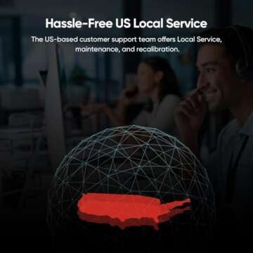 HIKMICRO B1L 160 x 120 IR Resolution Thermal Imaging Camera with WiFi, 25Hz Refresh Rate, 3.2" LCD Screen, Handheld 19200 Pixels Infrared Thermal Imager with High Temperature Alarm