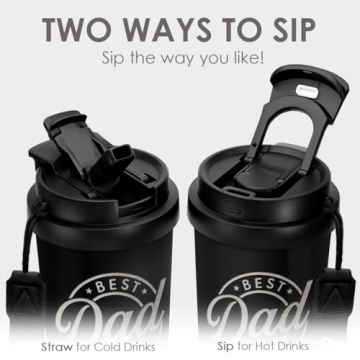 Dad Tumbler from Daughter - Insulated 18 oz Travel Mug