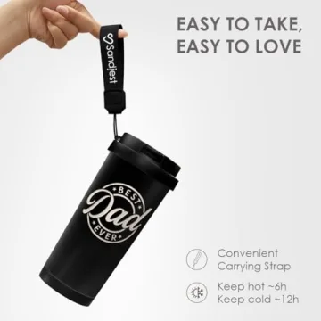 Dad Tumbler from Daughter - Insulated 18 oz Travel Mug