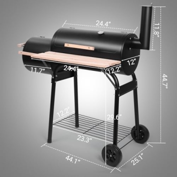 Outvita Portable Charcoal Grill for Outdoor Cooking Experience