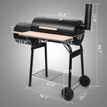 Outvita Portable Charcoal Grill for Outdoor Cooking Experience