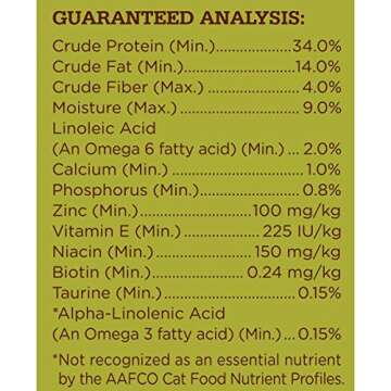 Rachael Ray Nutrish Premium Natural Dry Cat Food, Real Chicken & Brown Rice Recipe, 14 Pounds (Packaging May Vary)