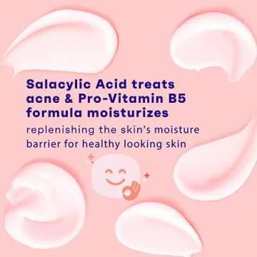 Clean & Clear Essentials Dual Action Oil-Free Facial Moisturizer, Salicylic Acid Acne Treatment with Pro-Vitamin B5 Moisturizes While Treating Acne & Helping to Prevent Pimples, 4 fl. Oz (Pack of 3)