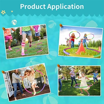 Toy Color Hoop Set for Kids: Adjustable & Fun