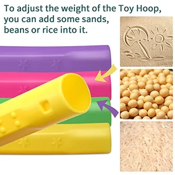 Toy Color Hoop Set for Kids: Adjustable & Fun