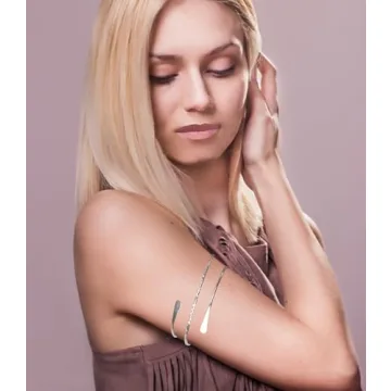 WAINIS Adjustable Upper Arm Cuff Bracelet Jewelry Set