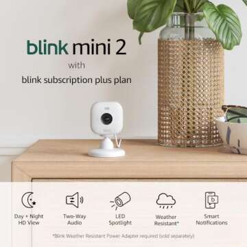 Free Blink Mini 2 Cam + Subscription - Smart Security Solution