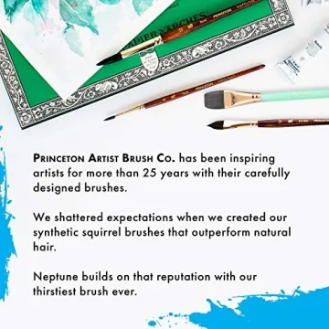 Princeton Neptune Watercolor Brush 1/2 inch Size
