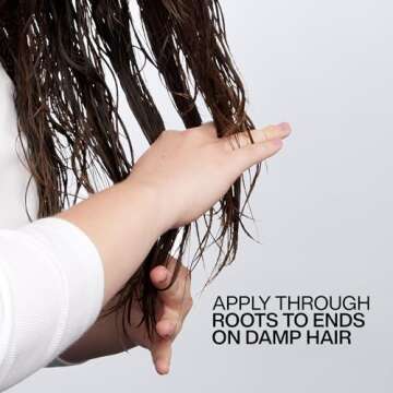 Redken Big Blowout Heat Protection Jelly Serum | Offers Shine and Texture | Frizz Control | Volume for Fine Hair | Blowdry Styling Gel | For All Hair Types