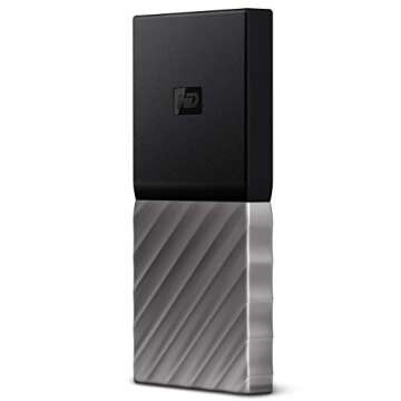 WD 512GB My Passport SSD - Fast, Secure Portable Storage