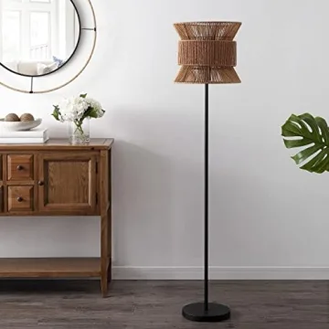 Safavieh Boyer Boho Floor Lamp with LED Bulb Included