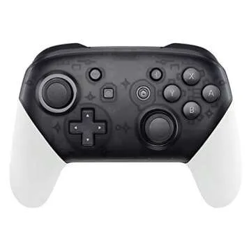 eXtremeRate White Custom Grips for Nintendo Switch Pro Controller