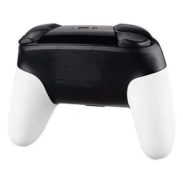 eXtremeRate White Custom Grips for Nintendo Switch Pro Controller