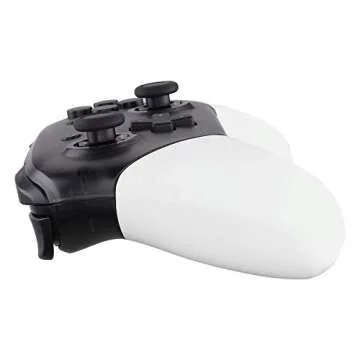 eXtremeRate White Custom Grips for Nintendo Switch Pro Controller