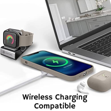 IceSword iPhone 13 Case Deep Stone Soft Shockproof Silicone Cover