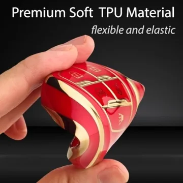 Luxury TPU Key Fob Cover for GMC Chevy Buick - Bling Style