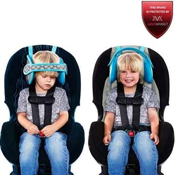 NAPUP Kids Head Holder – Adjustable Car Seat Support