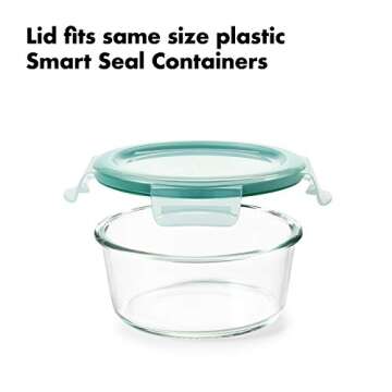 OXO Good Grips 8 Piece Smart Seal Glass Containers