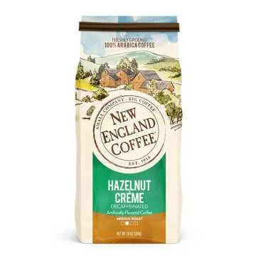 Hazelnut Crème Decaffeinated Ground Coffee, 30oz