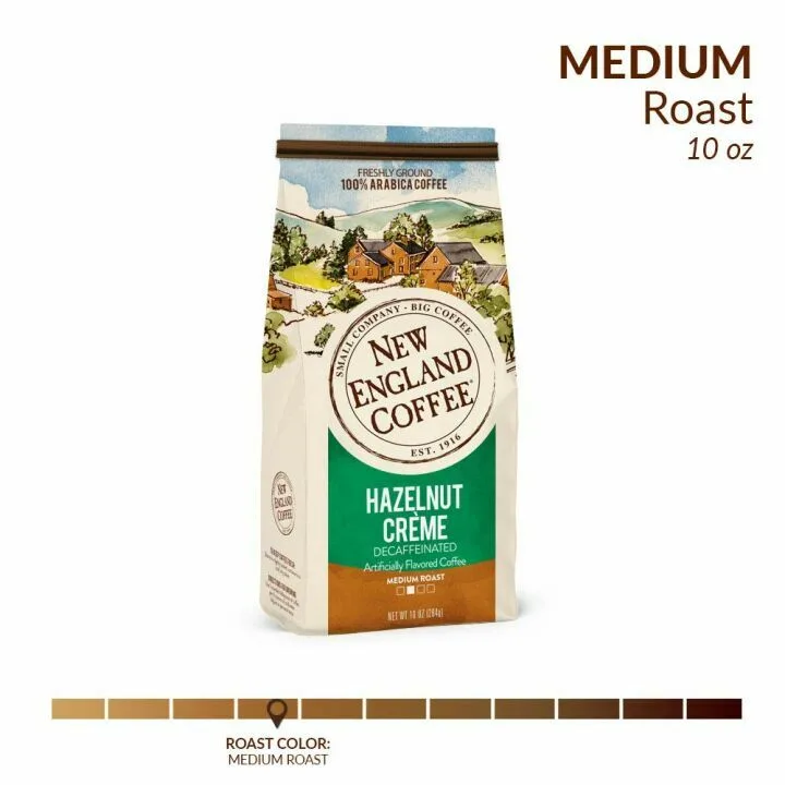 Hazelnut Crème Decaffeinated Ground Coffee, 30oz