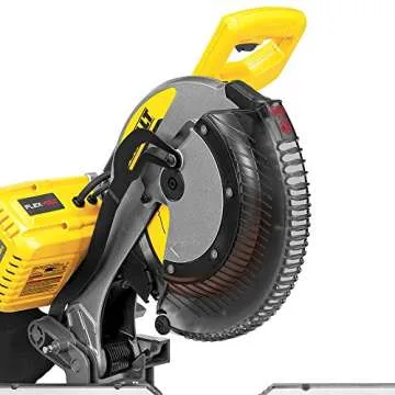 DEWALT FLEXVOLT 120V MAX* Miter Saw Kit, 2-Inch, Compound, 2 Batteries (DHS716AT2)