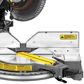 DEWALT FLEXVOLT 120V MAX* Miter Saw Kit, 2-Inch, Compound, 2 Batteries (DHS716AT2)