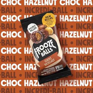 Frooze Balls Chocolate Hazelnut - Healthy Vegan Energy Snacks