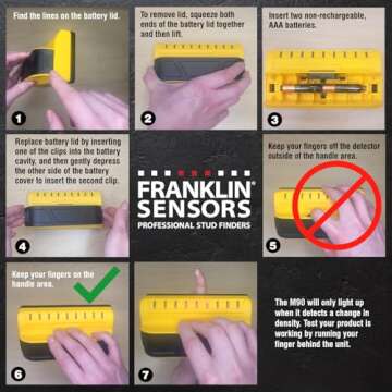 Accurate 9-Sensor ProSensor M90 Stud Finder for All Users