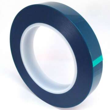 3/4" Wide High Temp Masking Tape for Powder Coating, Custom Painting, Hydrodip, Sublimation - Green ...