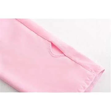 Women Cooling Shawl Arm Sleeve with Finger Hole, Comfortable & Breathable, Anti-UV, Ladies Sun Protection Cooler Shrug (Pink)