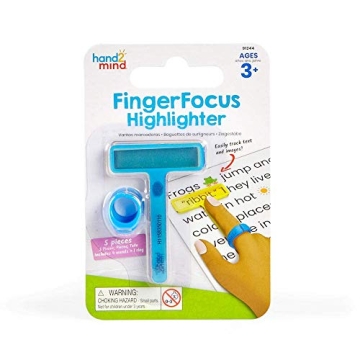 hand2mind FingerFocus Highlighters - Reading Pointers for Kids