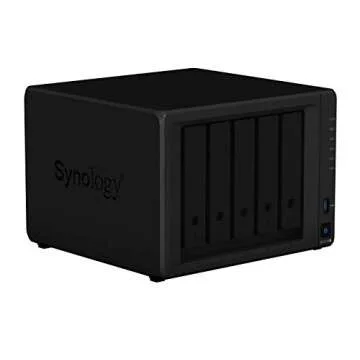 Synology 5 bay NAS DiskStation DS1019+ (Diskless), 5-bay; 8GB DDR3L