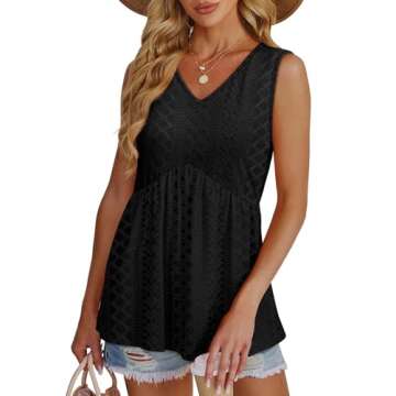 Flattering Women's Summer Tank Top for Beach and Casual Wear 2025