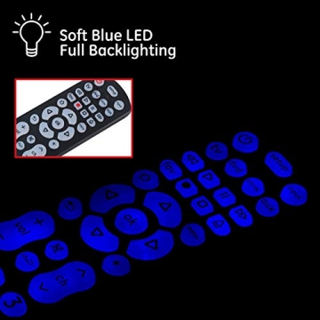 GE Universal Remote for TVs and Devices - 4 Device