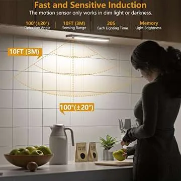 Under Cabinet Motion Sensor Lights - USB-C Rechargeable