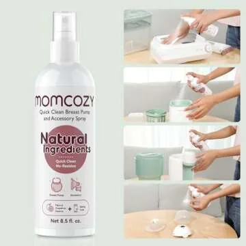 Momcozy Breast Pump Cleaner Spray for Easy Cleaning