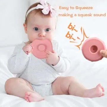 Stacking Rings Soft Toys for Babies 6 Months and up Old Girls Boys - Toddlers Sensory Educational Montessori Baby Blocks - Developmental Teething Learning Stacker - Baby Teething Toys